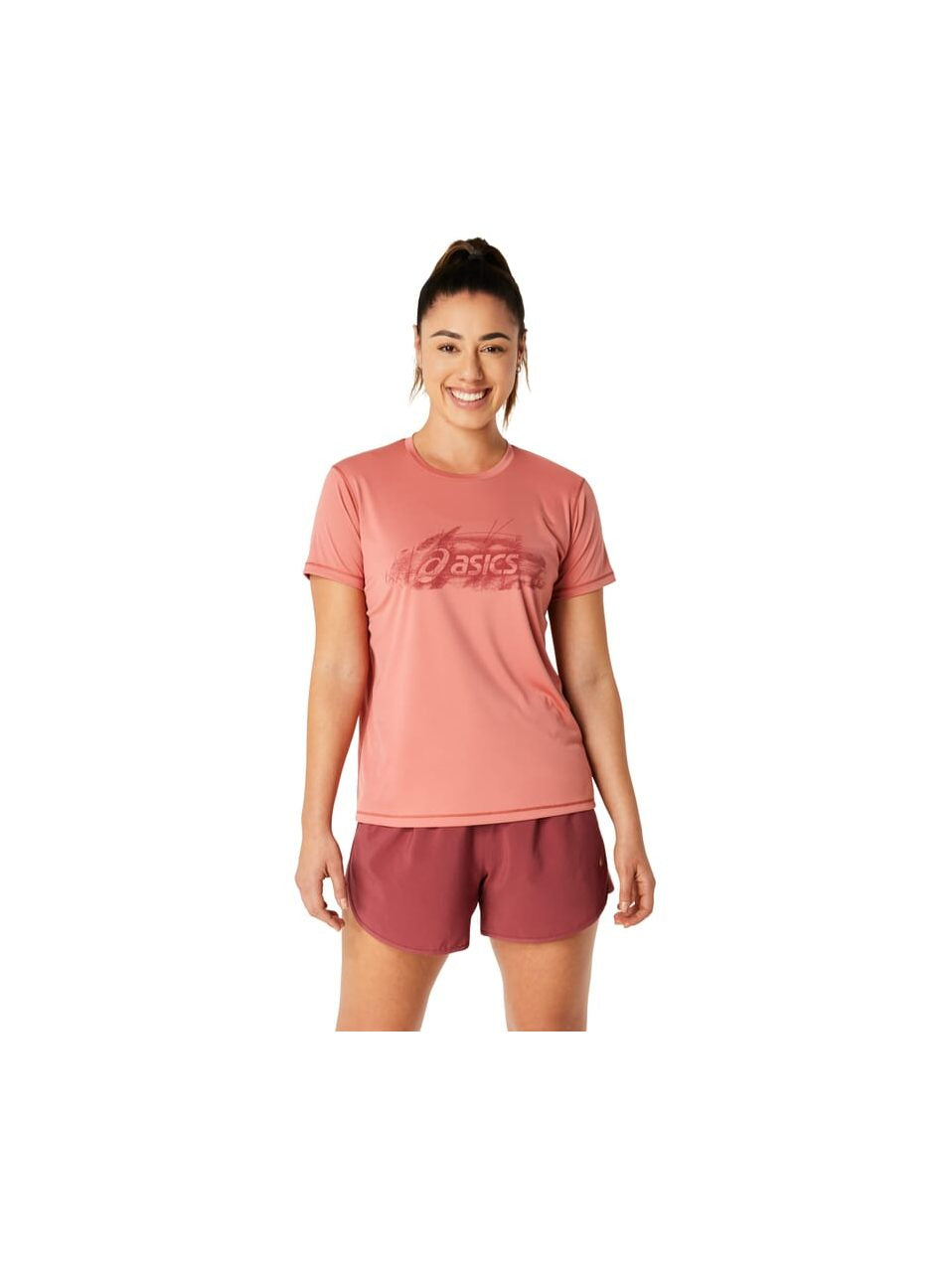 ASICS NAGINO GRAPHIC RUN SS TOP