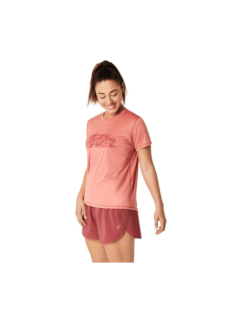 ASICS NAGINO GRAPHIC RUN SS TOP