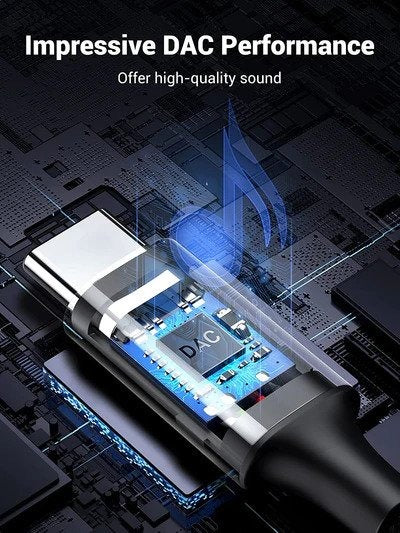 Ugreen, Usb-C Male To 3.5Mm Audio Cable, 1M, Hi-Fi Sound Quality, Flexible & Durable Ugreen Cm450 - 20192
