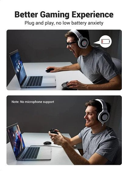 Ugreen, Usb-C Male To 3.5Mm Audio Cable, 1M, Hi-Fi Sound Quality, Flexible & Durable Ugreen Cm450 - 20192