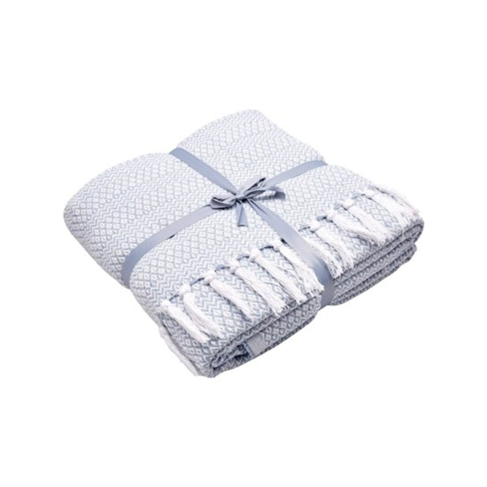 Karaca Home Levi Light Blue Double Bedspread [200x230cm], 201.15.01.0028