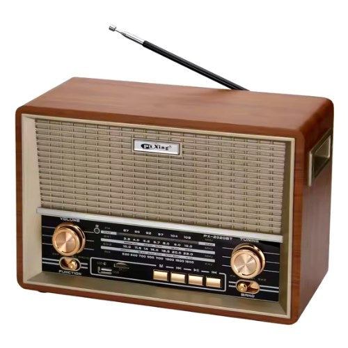 Wooden Radio With Remote Control, Bluetooth Speaker 2020Bt