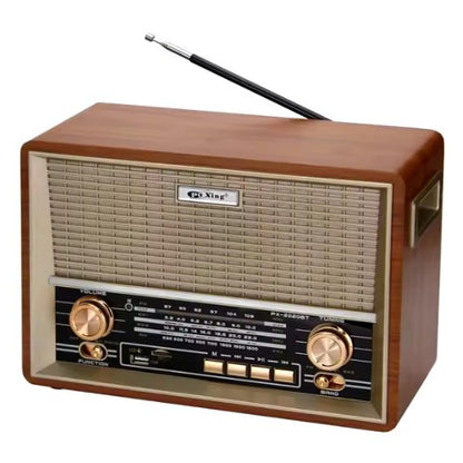 Wooden Radio With Remote Control, Bluetooth Speaker 2020Bt