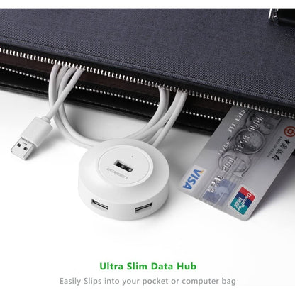 Ugreen, Usb 2.0 Hub 4 Ports, 1M Cable (Data Transfer Up To 480Mbps) Ugreen Cr106 - 20270