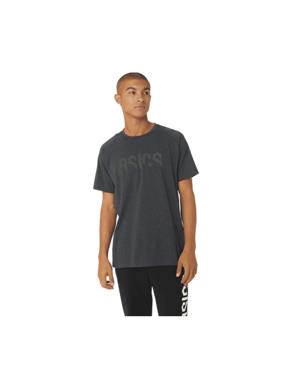 ASICS HEX GRAPHIC COTTON BLEND SS TEE