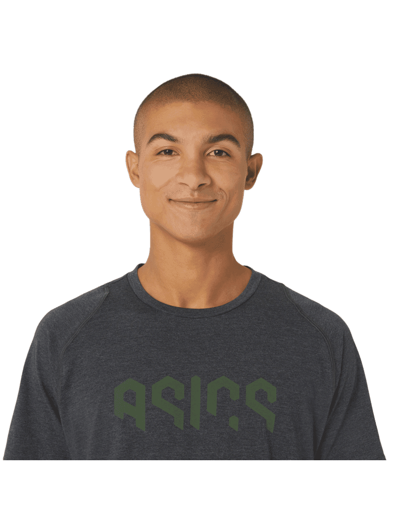 ASICS HEX GRAPHIC COTTON BLEND SS TEE