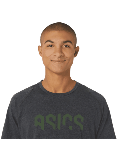 ASICS HEX GRAPHIC COTTON BLEND SS TEE