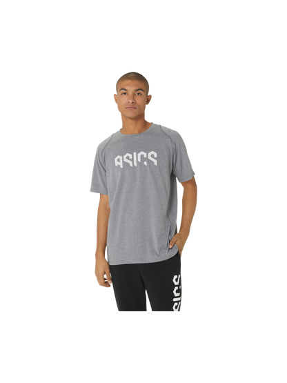 ASICS HEX GRAPHIC COTTON BLEND SS TEE