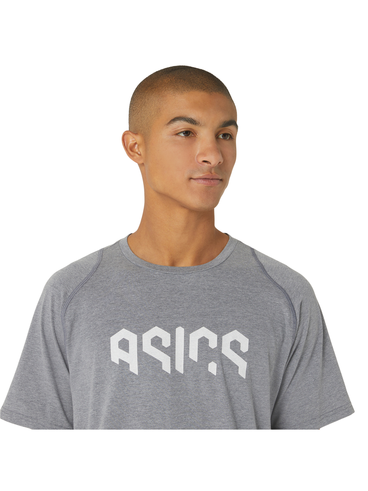 ASICS HEX GRAPHIC COTTON BLEND SS TEE