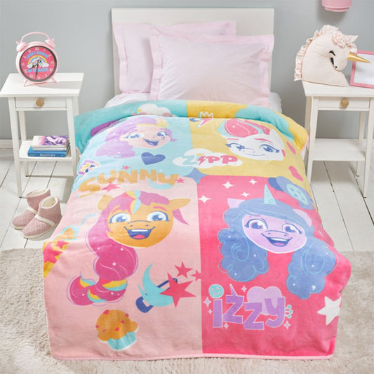 Karaca My Little Pony Home Together Single Blanket [160x220cm], 203.04.01.0013