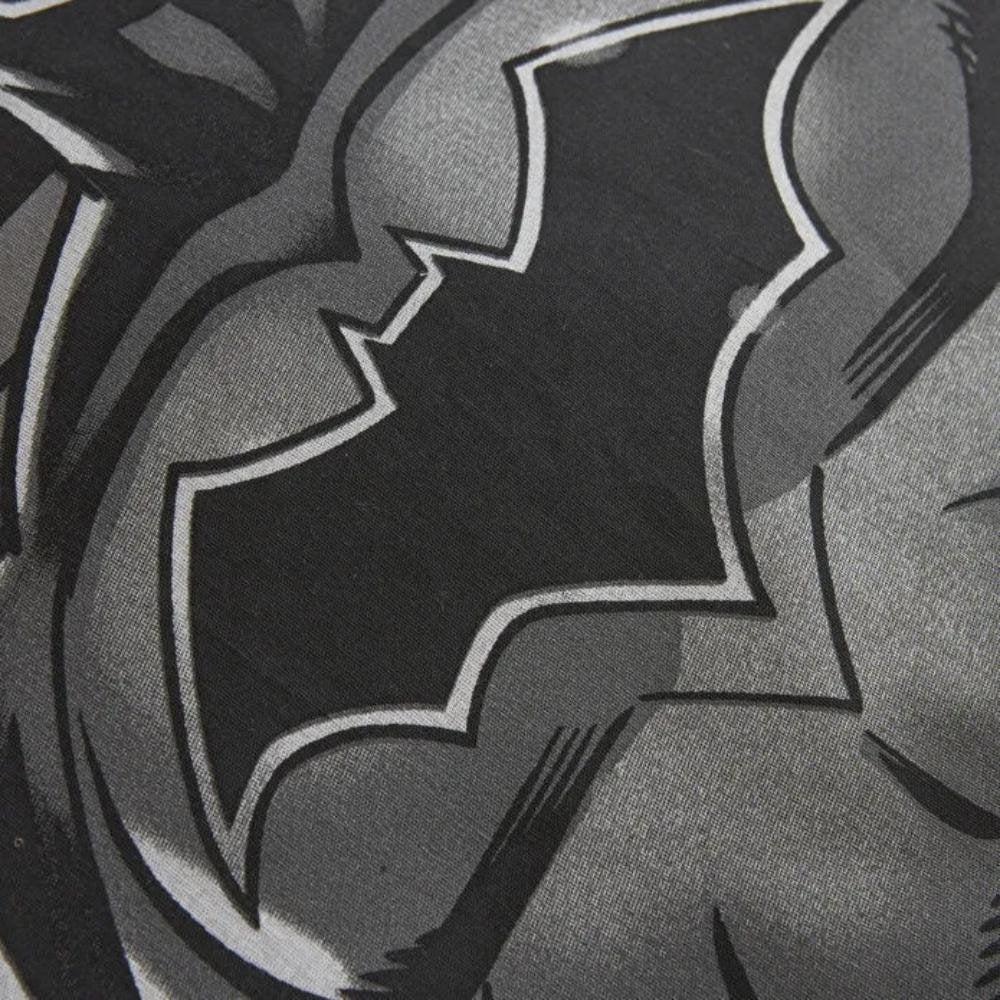 Karaca Home Batman Dark Knight 100% Cotton Single Duvet Cover Set 160x220 cm, 203.06.01.0012