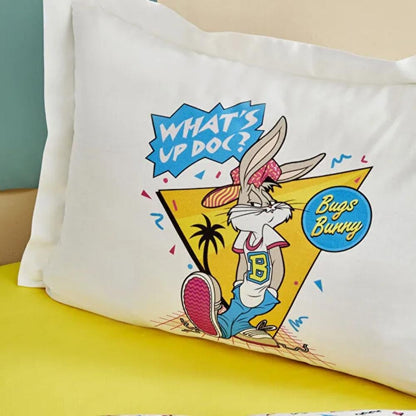 Karaca Home Looney Tunes Summer Vibes Single Duvet Cover Set 160x220 cm, 203.12.01.0008