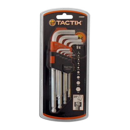 Tactix, Ball End Long Hex Key Set