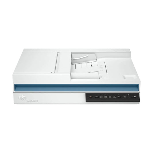 HP, Scanjet Pro 2600 F1 Flatbed Scanner 25Ppm, Duplex, 60 Sheets Adf, Usb, Daily Duty Cycle 1500 Pages