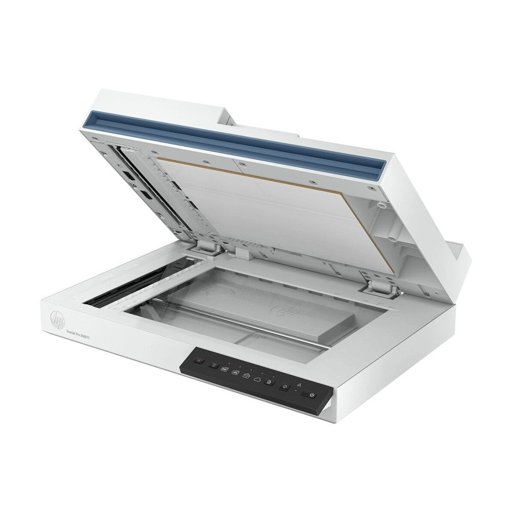 HP, Scanjet Pro 2600 F1 Flatbed Scanner 25Ppm, Duplex, 60 Sheets Adf, Usb, Daily Duty Cycle 1500 Pages