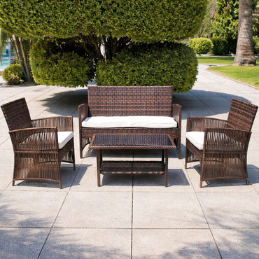 Summer Outdoors, Outdoor Set (Rattan), 210058