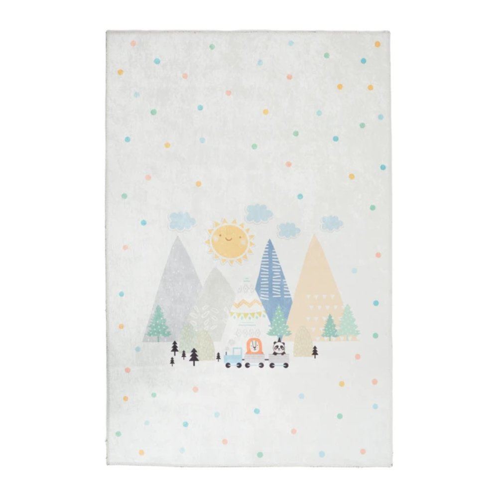 Karaca Cashmere Sunny Decorative Art Carpet for Children & Young Rooms 80-150 cm, 210.03.03.3189