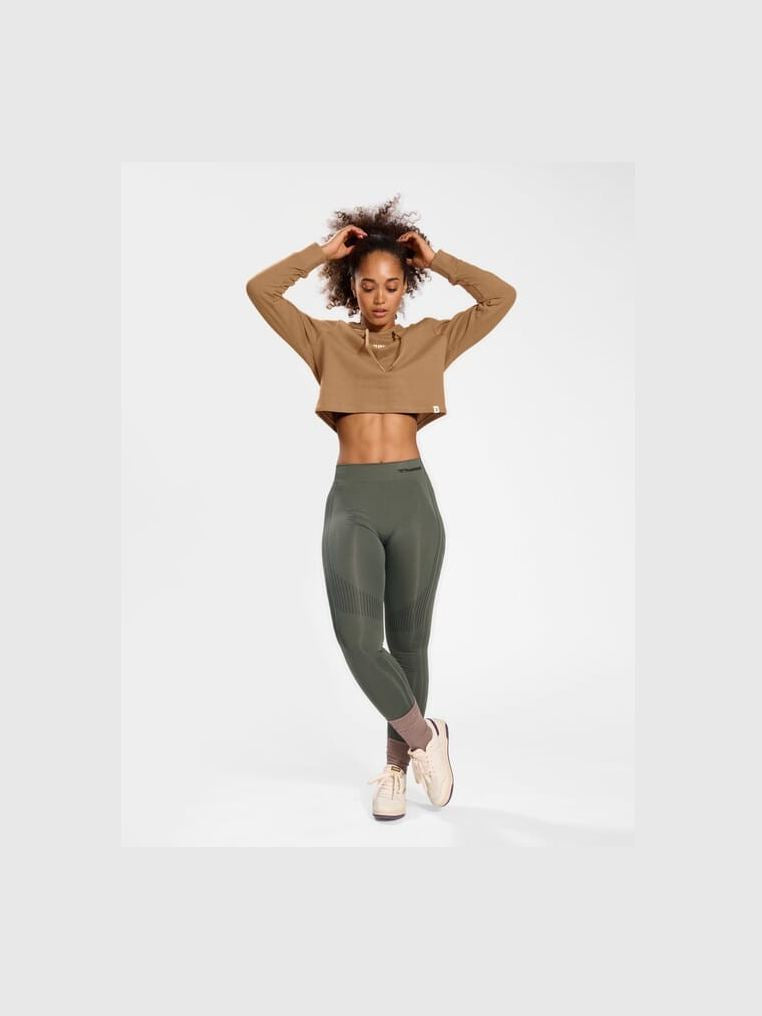HUMMEL HMLLEGACY WOMAN CROPPED HOODIE