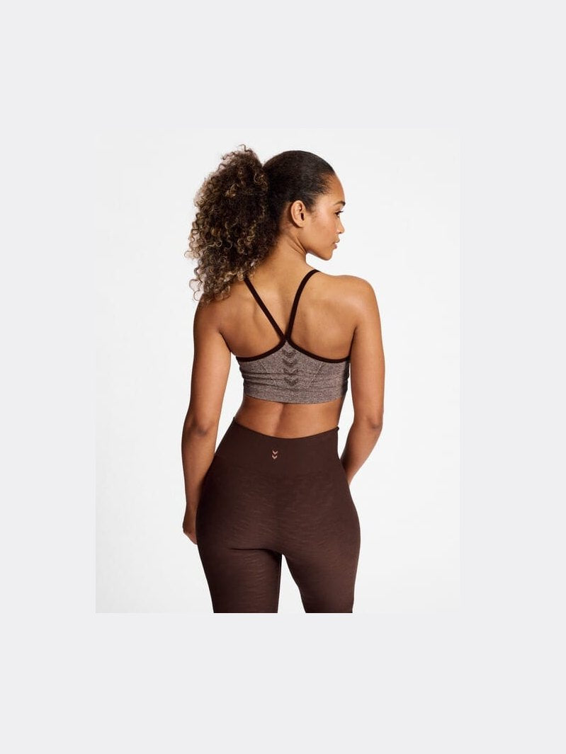HUMMEL HMLCI SEAMLESS SCRUNCH SPORTS BRA