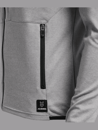 HUMMEL HMLMT INTERVAL ZIP HOODIE