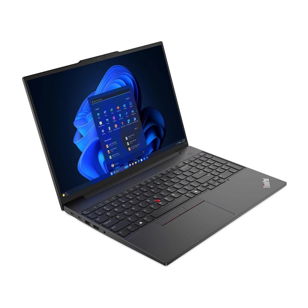 Lenovo, Thinkpad E16 G2, Intel Core Ultra 5 125U, 512Gb Ssd, 8Gb Ddr5, 16.0 Inch, 1920X1200, Integrated Intel Graphics, No Os, Black, 2 Years Warranty