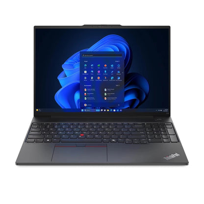 Lenovo, Thinkpad E16 G2, Intel Core Ultra 5 125U, 512Gb Ssd, 8Gb Ddr5, 16.0 Inch, 1920X1200, Integrated Intel Graphics, No Os, Black, 2 Years Warranty