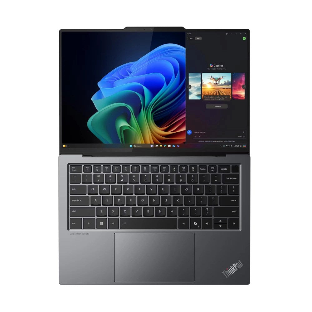 Lenovo Thinkpad X9-14 Gen 1 Aura Edition, Intel Core Ultra 7 258V, 1Tb Ssd, 32Gb Ddr5, 14.0 Inch, 1920X1200, Intel Arc Graphics, W11P, Grey, 3 Years Warranty,?Arabic?Keyboard
