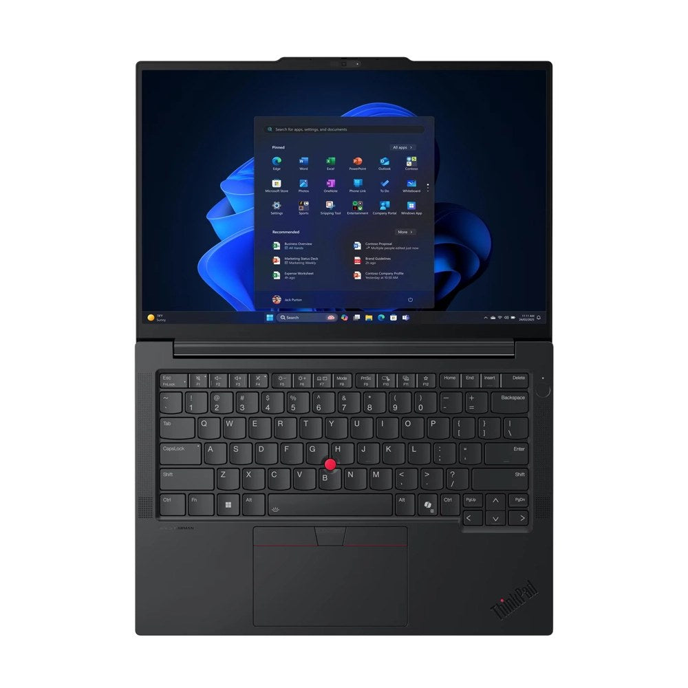 Lenovo, Thinkpad E14 G7, Intel Core 5 210H, 512Gb Ssd, 16Gb Ddr5, 14.0 Inch, 1920X1200, Integrated Intel Graphics, No Os, Black, 2 Years Warranty, Arabic Keyboard, Topload Case Included