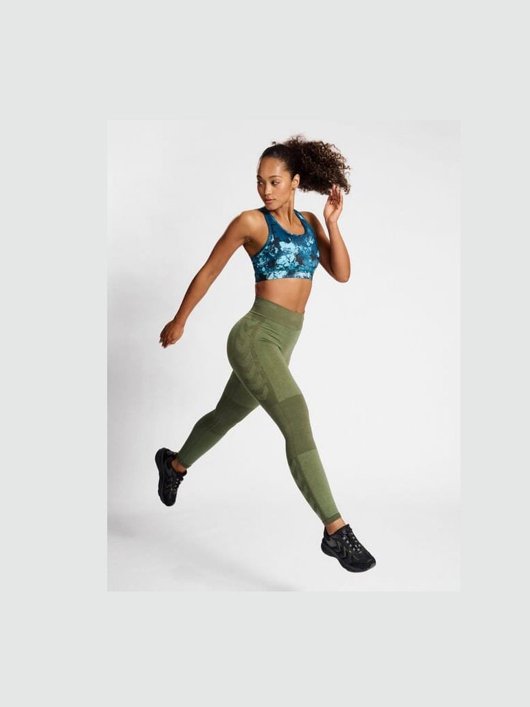 HUMMEL HMLTE DIGI SANDSTORM AOP SPORTS BRA