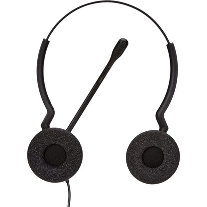 Jabra, BIZ 2300 Duo QD QD (Quick Disconnect) Wired Professional Call Center Headset-Delivers HD Voice Using Noise Cancelling Microphone, Boom arm rotates 360 Degrees, light weight, All Day Comfort