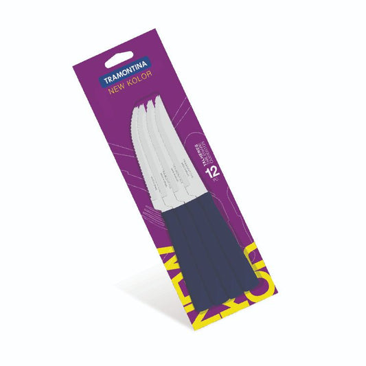 Tramontina, Set Of 12 New Koler Steak Knives, 23160/914
