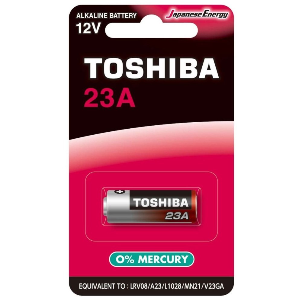 Toshiba, 12V Alkaline Battery 1 Piece 23A BP-1