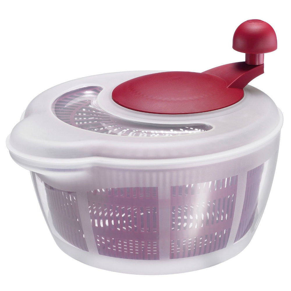 WestMark Salad Spinner [Fortuna Basic] - 5L, RED, Shrink-Foiled, 2432224R