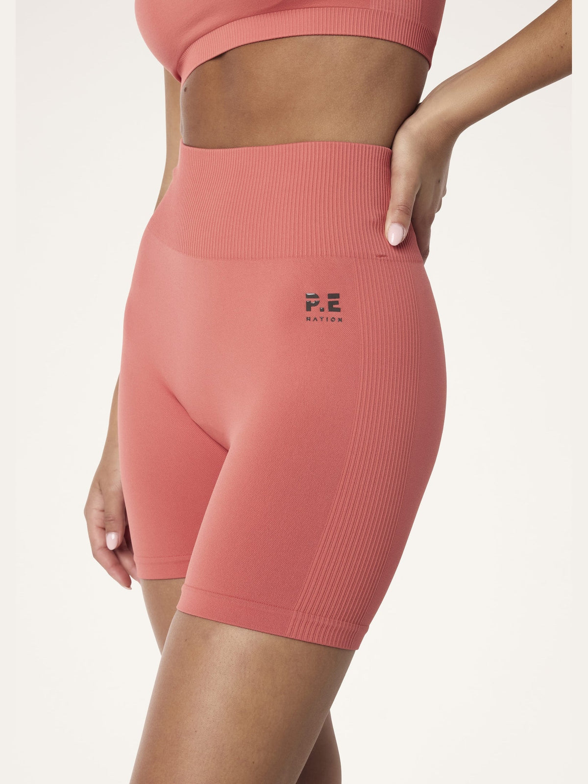 P.E NATION RESTORE SEAMLESS 5 BIKE SHORT
