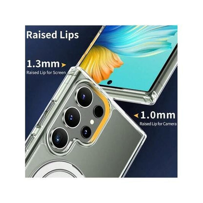 Samsung Clear Case with 360? Rotating Magnetic Stand