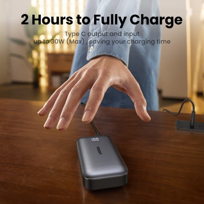 Ugreen, Airline Approved, Dual Port 10000Mah Ultra Slim Quick Charging 30W Power Bank With Digital Display Ugreen Pb502 - 25185