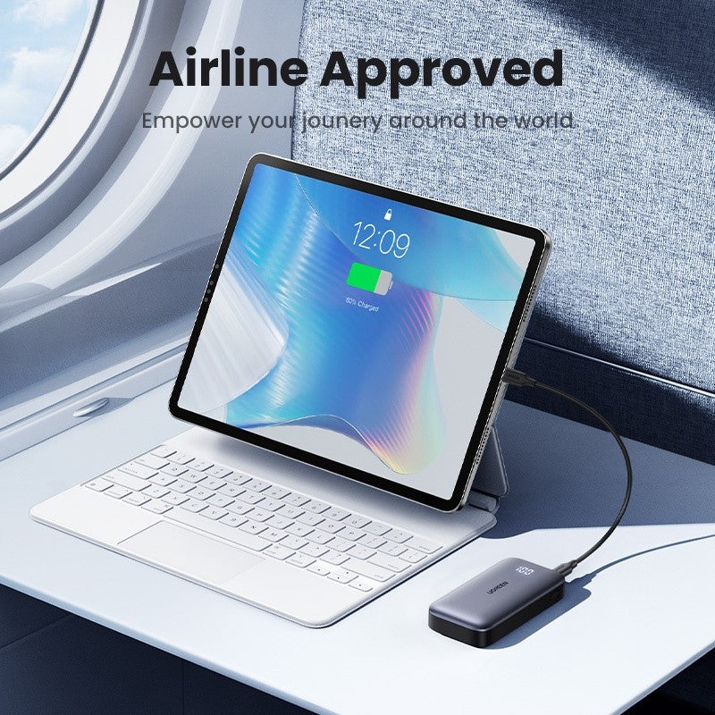 Ugreen, Airline Approved, Dual Port 10000Mah Ultra Slim Quick Charging 30W Power Bank With Digital Display Ugreen Pb502 - 25185