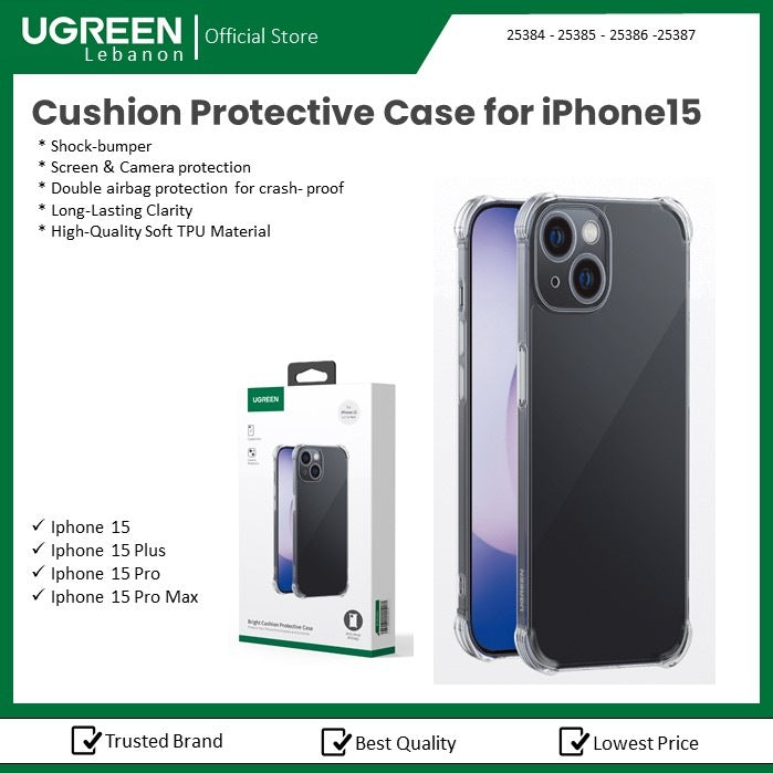 Cushion Protective Case For Iphone 15 Ugreen 25384