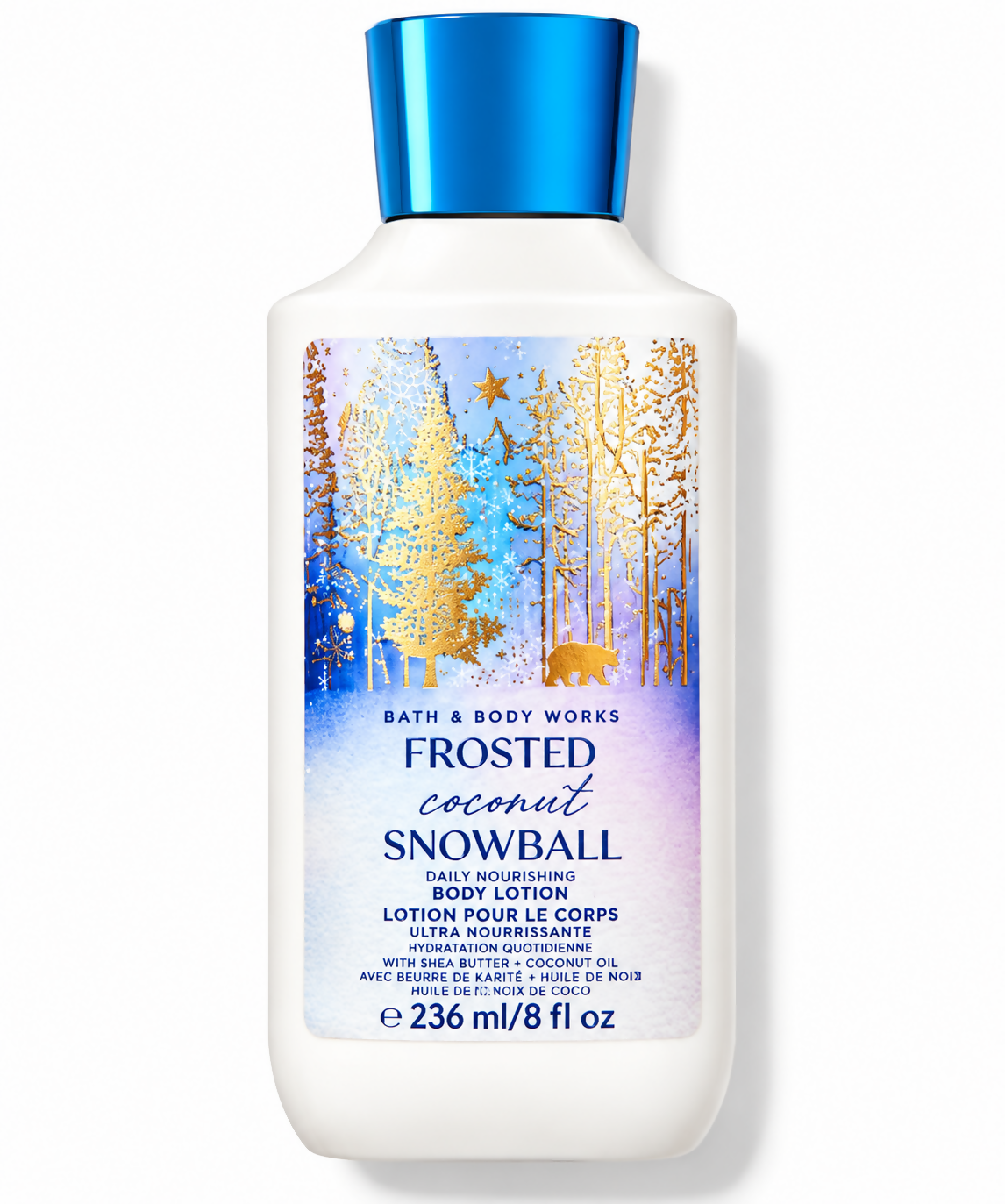 BATH AND BODY WORKS FROSTED COCONUT SNOWBALL BODY LOTION 236ML