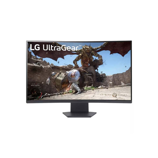 LG, Gaming Monitor 27-Inch 180 Hz VA QHD FreeSync, UltraGear, 27GS60QC-B