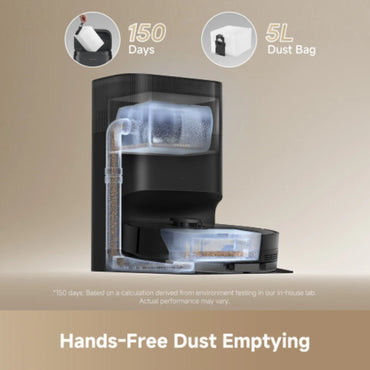 Dreame, D20 Plus 2-in-1 Robot Vacuum Cleaner & Mop, 13,000Pa