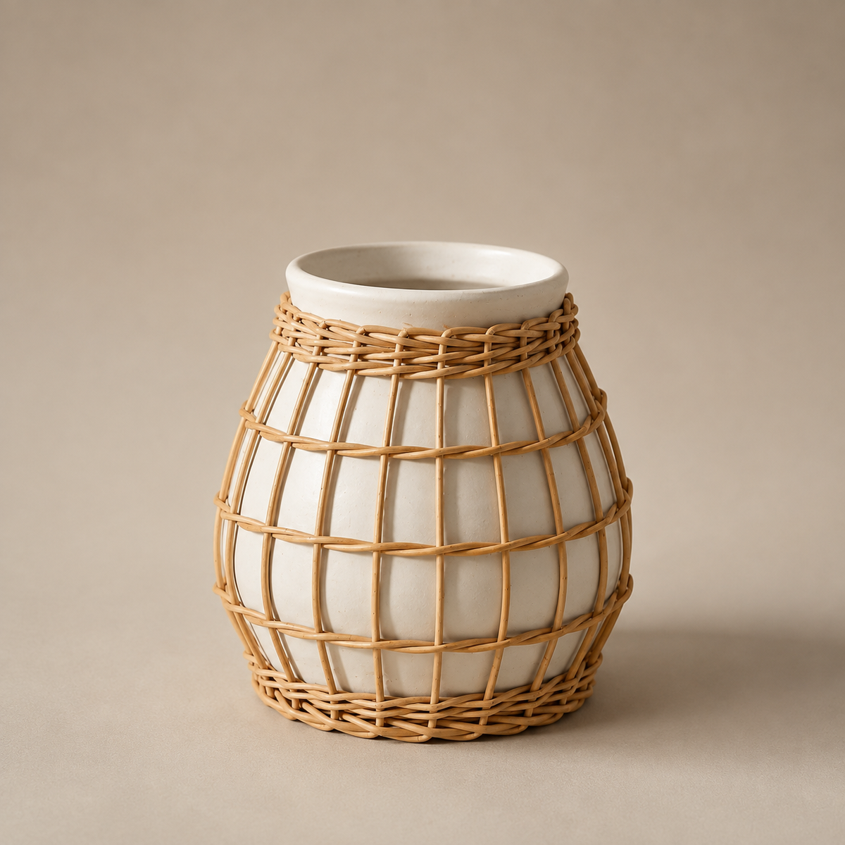 Karaca Home Melenie Ceramic Vase 17 cm, 300.22.02.0061