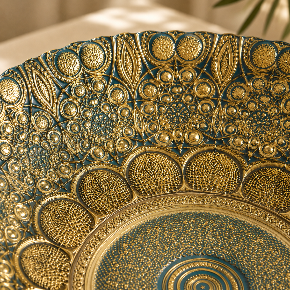 Karaca Home Jamil Decorative Plate 33 cm, 300.22.02.0442