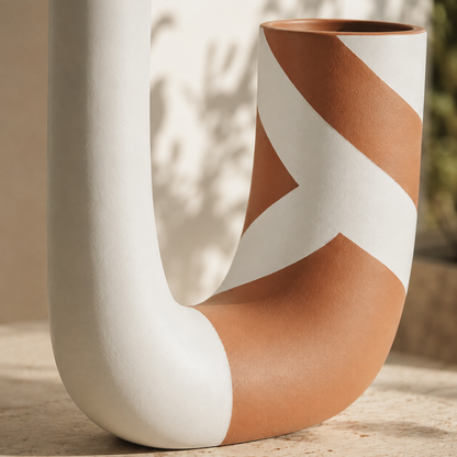 Karaca Home Simple Elegance Decorative Vase 20 cm, 300.22.02.0502