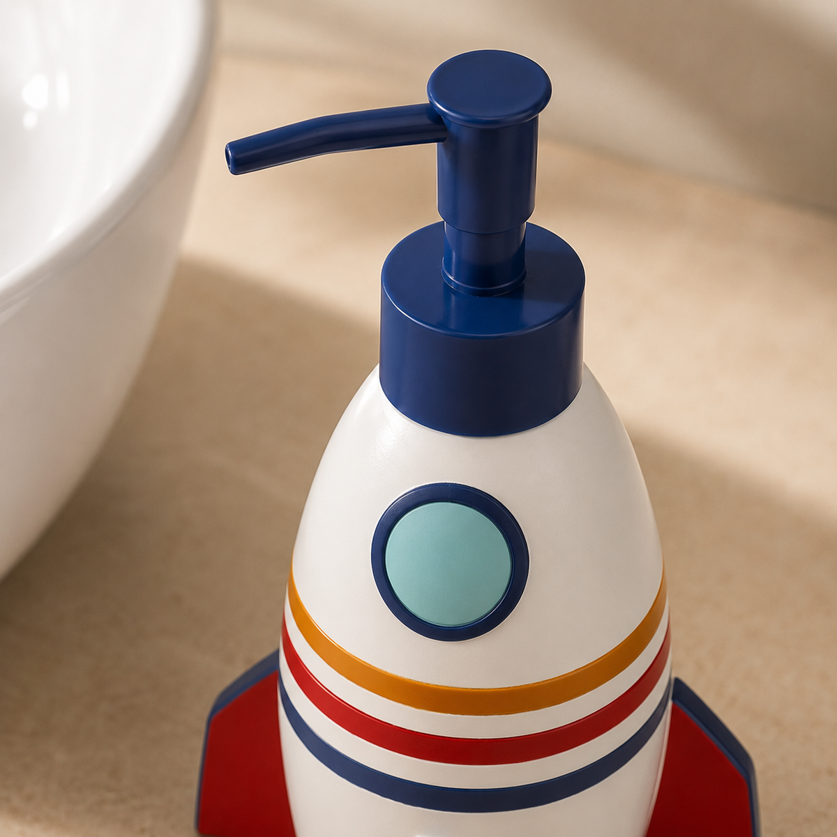 Karaca Home Deon Airplane Soap Dispenser 273 ml, 300.22.02.1044
