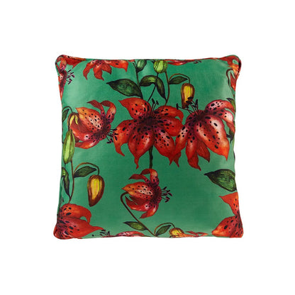 Karaca Home Floral Green Decorative Pillow 45 x 45 cm, 300.21.02.0235