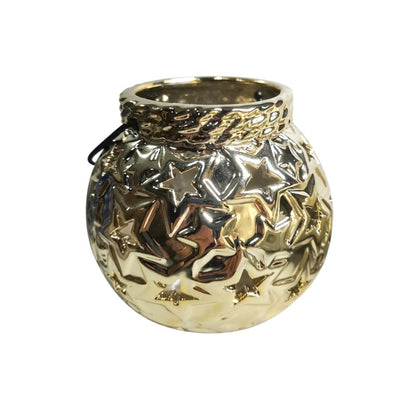 Karaca Home Star Gold Candle Holder 10.5 cm, 300.21.02.0356
