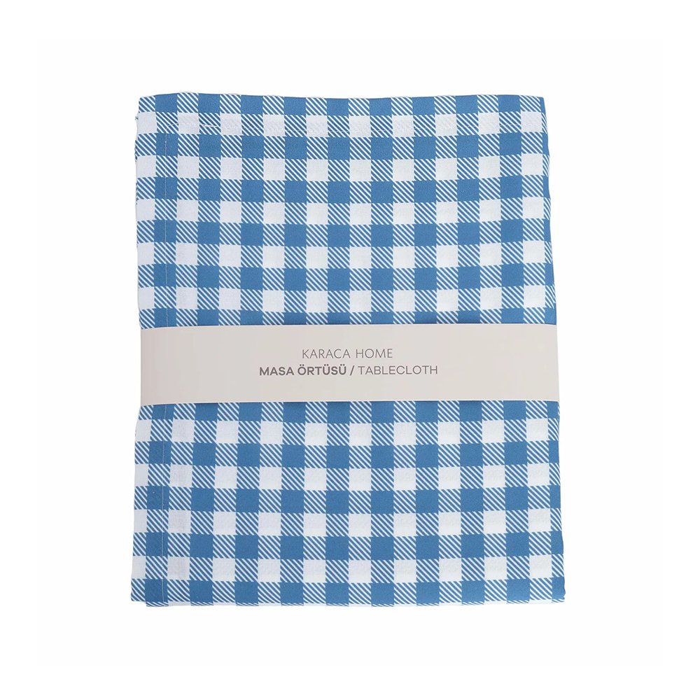 Karaca Home Short Preparation Plaid Table Cloth 160x220cm