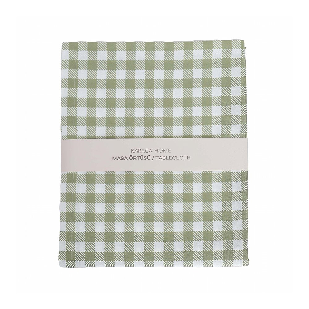 Karaca Home Short Preparation Plaid Table Cloth 160x220cm