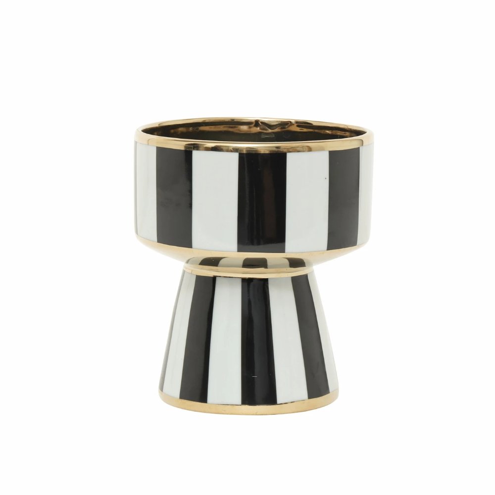 Karaca Home Hailey Ceramic Decorative Flowerpot - [16,5x16,5x18,5cm], 300.22.02.0382